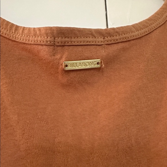 New Billabong Seaside Tank Mini Dress Brown Medium Size S - Picture 8 of 10